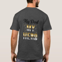 Far dag T-Shirt | "Min Pappa My Hero"