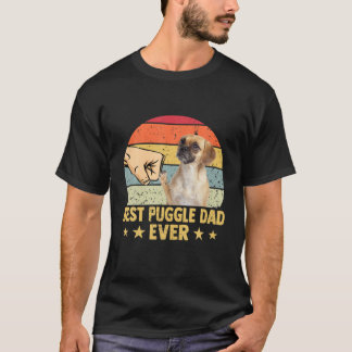 Far-dagen för bästa Puggel Pappa någonsin i Retro T Shirt