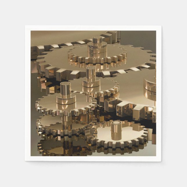 Far-dagen i Grekland Pappersservett (Framsidan)