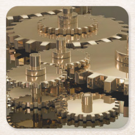 Far-dagen i Grekland Underlägg Papper Kvadrat