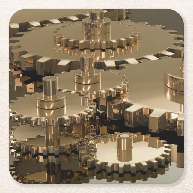 Far-dagen i Grekland Underlägg Papper Kvadrat (Framsidan)