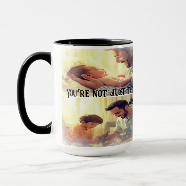 Far-dagen Mugg - Honor Pappa's Legacy" (Vänster)