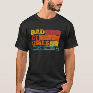 Far-dagskorgen från döttrar Pappa vid flickornas u T Shirt