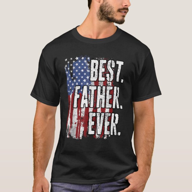 Far Day Bästa Far någonsin Pappa bästa Pappa T Shirt (Framsida)