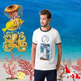 Far DDotter Bond Lighthouse Best Pappa någonsin Bl T Shirt