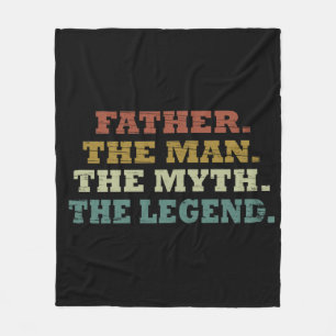 Far den manliga myten legend fleecefilt