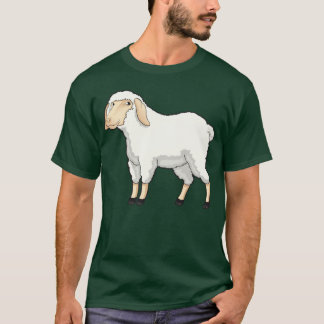 Får Djur retro T Shirt