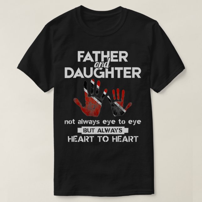 Far & Dotter Fars dag Trinidad & Tobago F T Shirt (Design framsida)