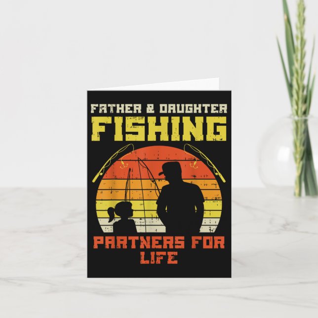Far Dotter Fishpartner for Life Retro Mat Kort (Framsida)
