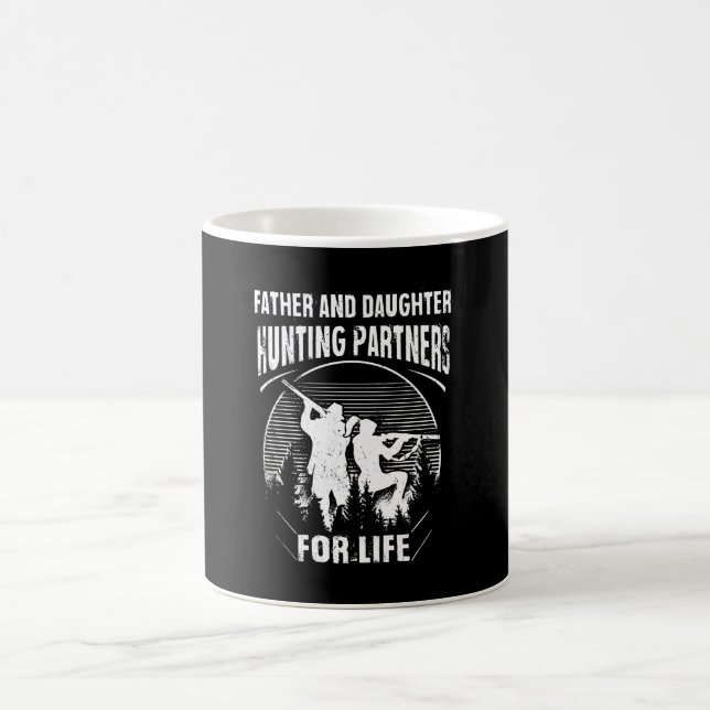 Far Dotter Hunting Partners for Life Gift Magisk Mugg (Center)