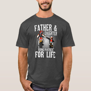 Far Dotter Riding Partners Moto Dirt Bike  T Shirt