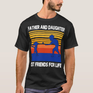 Far Dotter spelar baskiska tillsammans bästa fre T Shirt