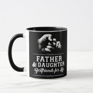 Far-dottervänner Fist Bump Pappa Pappor Mugg