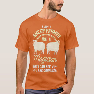 Får Farmer Shirt Funny Får Älskare Fårfår T Shirt