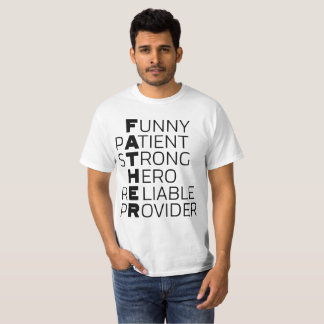 Far - fars dagskjorta t-shirt