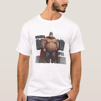 Far Figur-styrkan: Släpp loss Pappa-kraften! T Shirt