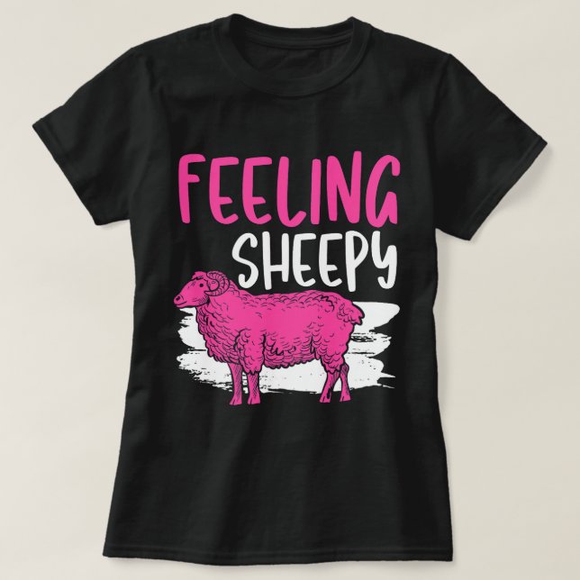 Får fjällande får Pun 2Farmer Får Älskare T Shirt (Design framsida)