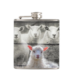 Får Flock Baby Lamb Fickplunta