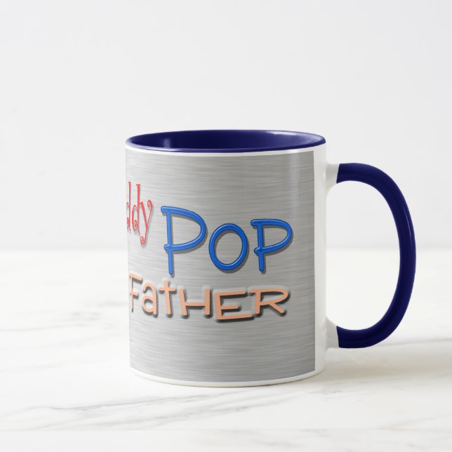 Far för pappapappapop mugg (Höger)