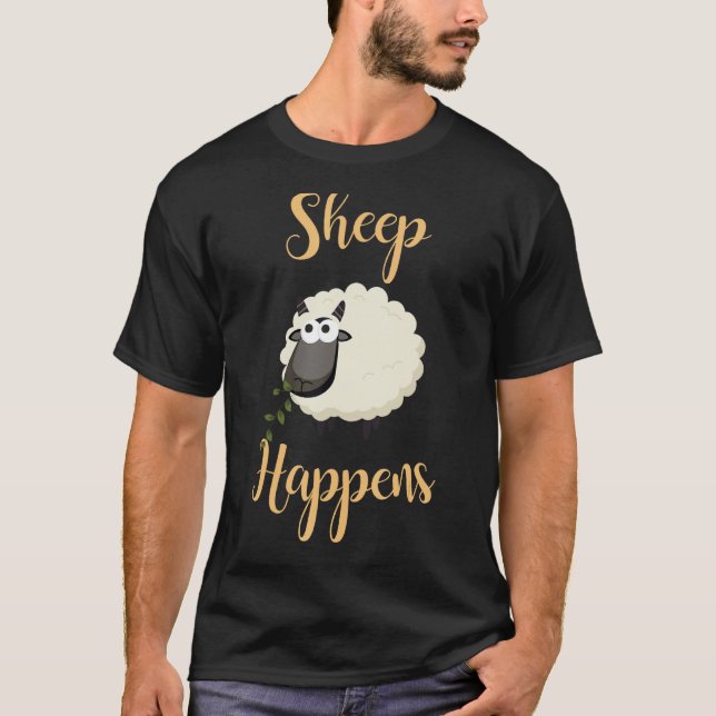 Får förekommer, får Älskare T Shirt (Framsida)