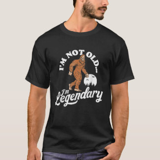 Far Forever Legendary Bigfoot Sasquatch Birthd T Shirt
