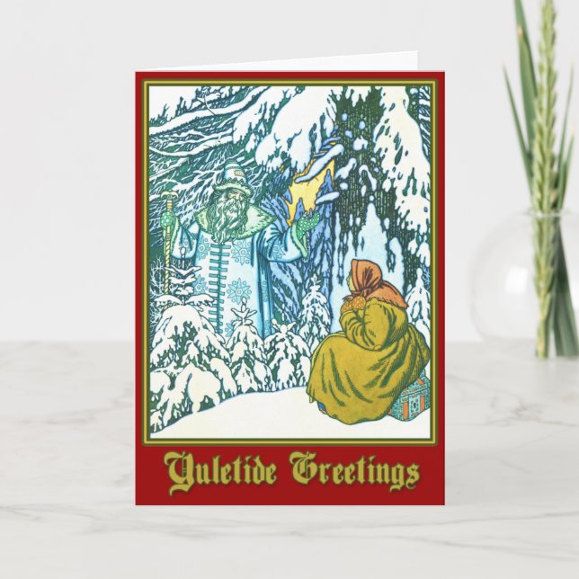 Far Frost - Yuletide Hälsning Helgkort (Framsida)
