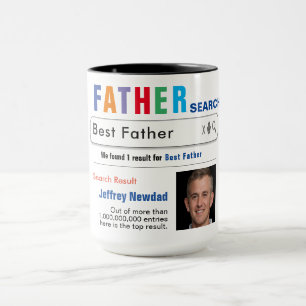 Far Funny Anpassningsbar Best Search Gift Mugg