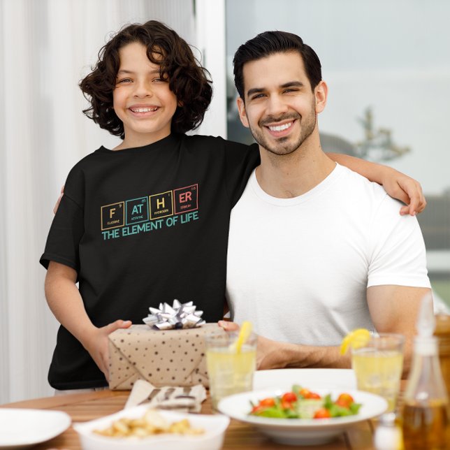 Far Funny Periodic Bord Pappa T Shirt (Father Funny Periodic Table Dad Tri-Blend Shirt)