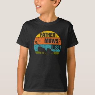 Far ger bästa Gräsmatta Mower Joke T Shirt