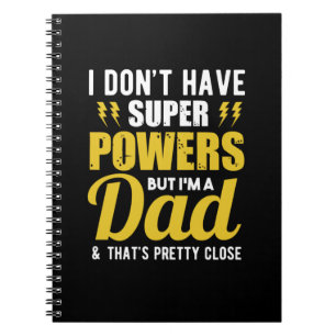 Far Gift Jag har Topparna i Pappa Anteckningsbok