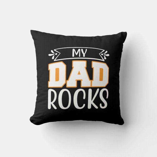 Far Gift My Pappa Sten Kudde (Framsida)