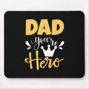 Far Gift Pappa du är Hero Musmatta