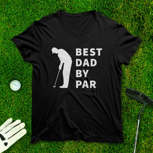 Far Golfing Funny Bästa Pappa efter Par Golf Humo T Shirt