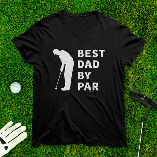 Far Golfing Funny Bästa Pappa efter Par Golf Humor T Shirt
