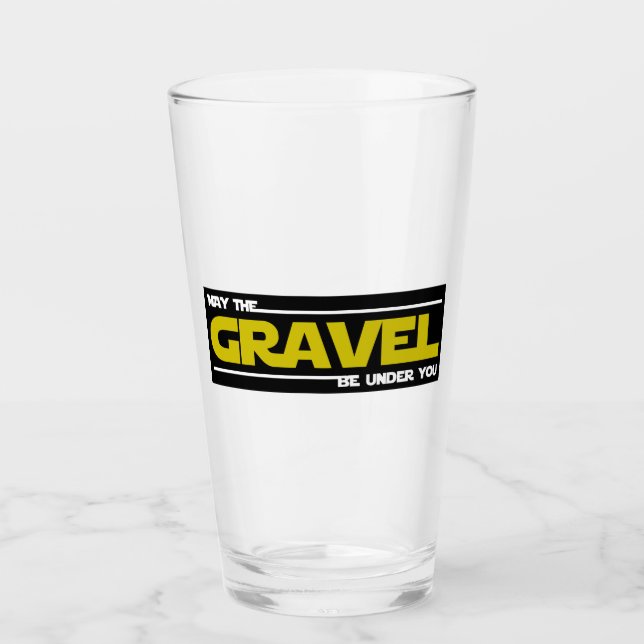 Får Gravel vara under dig Glaskopp (Framsida)