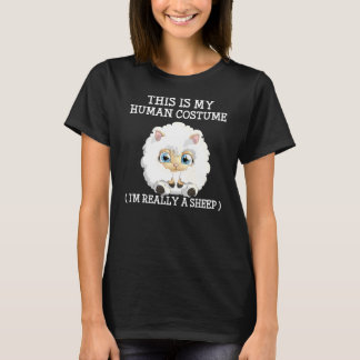 Får Halloween Farm Goat Girls Boys Womens Kids T Shirt