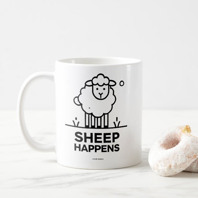 FÅR HÄNDA LUNT Classic Coffee Mugg Gift (Med munk)