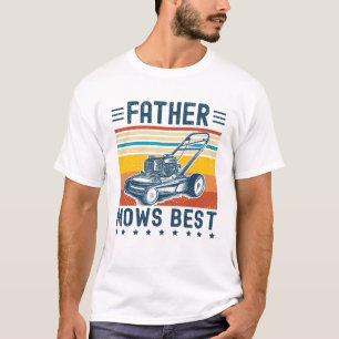 Far har den bästa Gräsmatta Mwing Pappa Vintage T Shirt