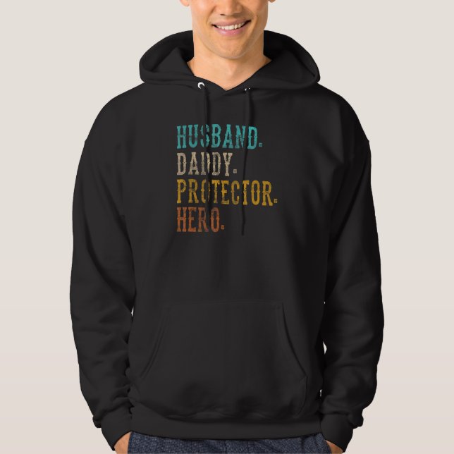 Far Hero Dottdotterson Maka Make Fläkt Pappa Hoodie (Framsida)