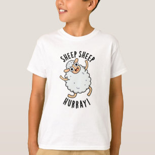 Får Hurray Funny Animal Pun T Shirt