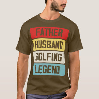 Far Hus GolfingT Shirt För manar T