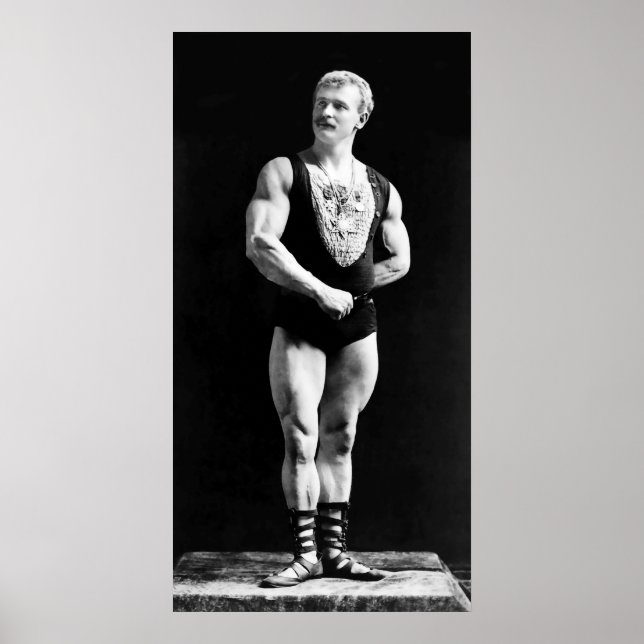 FAR i BODYBUILDING - EUGEN SANDOW 1893 Poster (Framsidan)