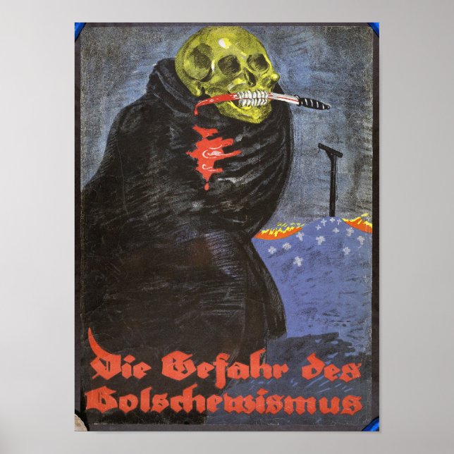 Far i Bolshevism-utskriften Poster (Framsidan)