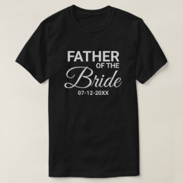 Far i Bride Bröllopsfest Matching Family T Shirt