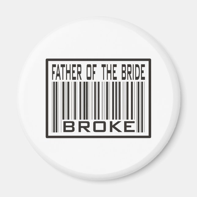 Far i Bride Fattig Magnet (Framsidan)
