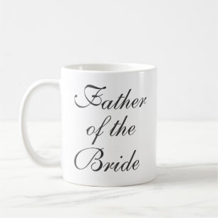Far i Bride Save the Date Anpassningsbar Mugg