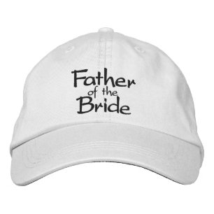 Far i Bride-Snyggten Broderad Keps