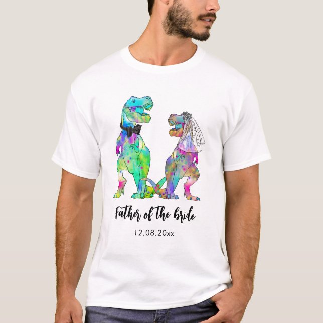 Far i Bride (T-Rex) T Shirt (Framsida)