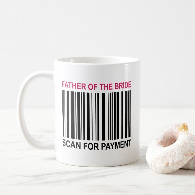 Far i Briden Kaffemugg (Med munk)