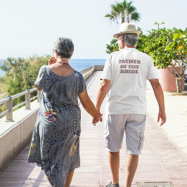 Far i Bröllopsfesten BRIDE White T Shirt